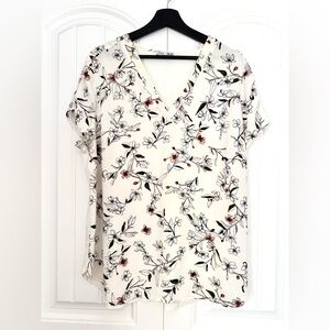 Dex V-neck blouse/shirt
Size: 1X